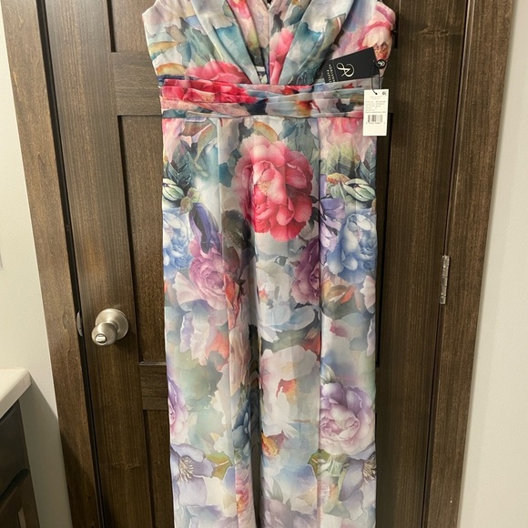 Adrianna Papell Floral Maxi Dress - Multicolor NWT size 8 - Picture 4 of 6
